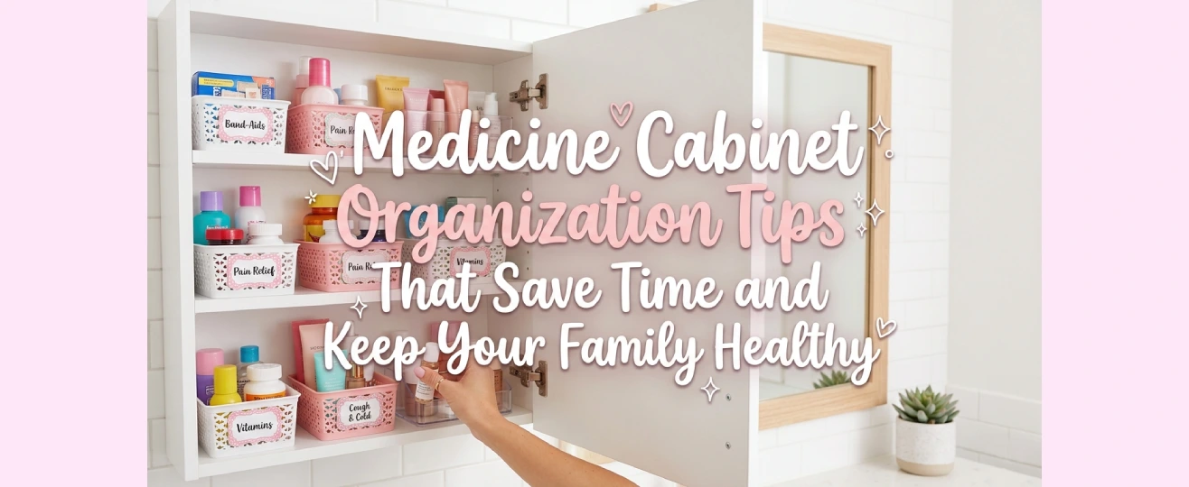 Medicine Cabinet Organization Tips That Save Time and Keep Your Family Healthy