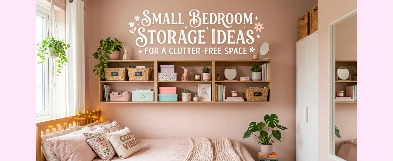 Small Bedroom Storage Ideas for a Clutter-Free Space