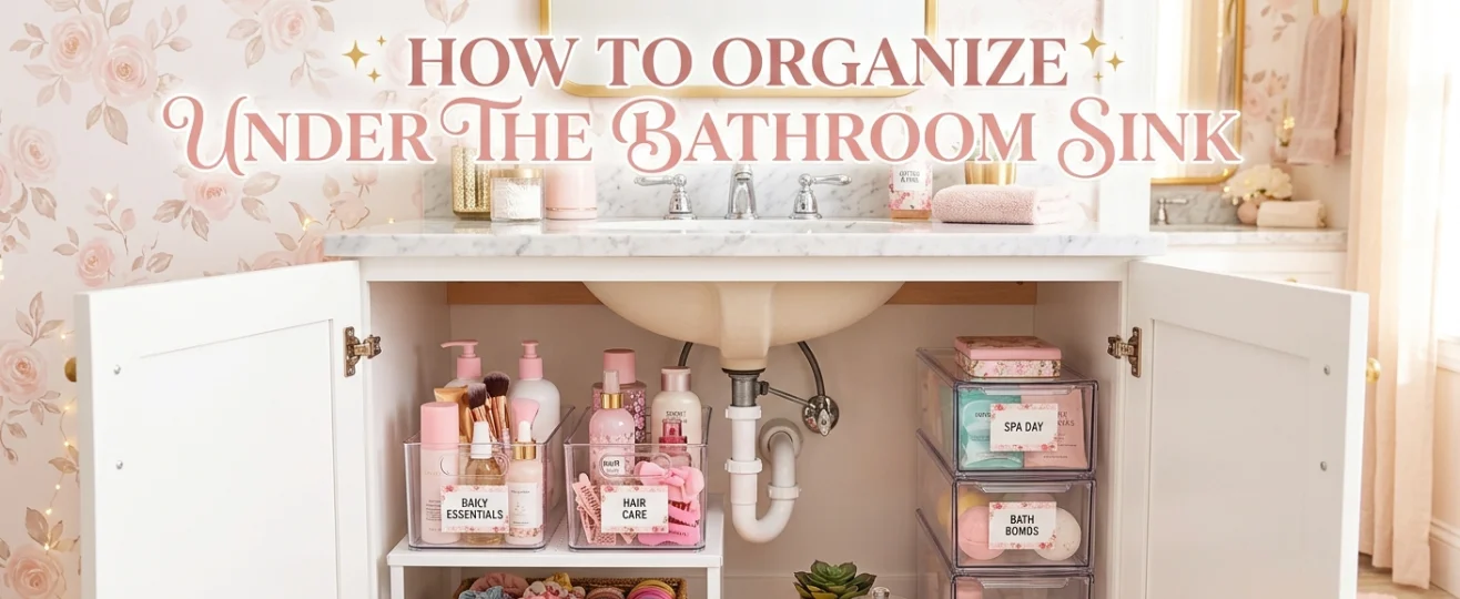 How to Organize Under the Bathroom Sink: Transform Your Messy Cabinet