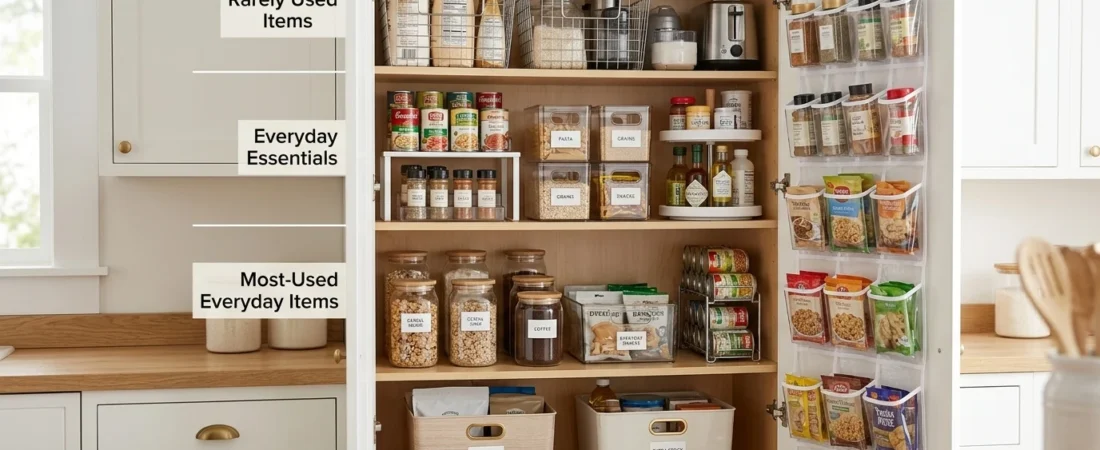 π§Ί The Ultimate Pantry Organization System for Small Spaces