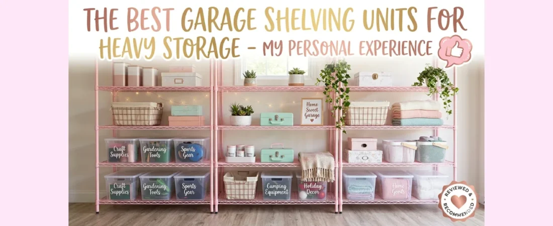 The Best Garage Shelving Units for Heavy Storage – My Personal Experience