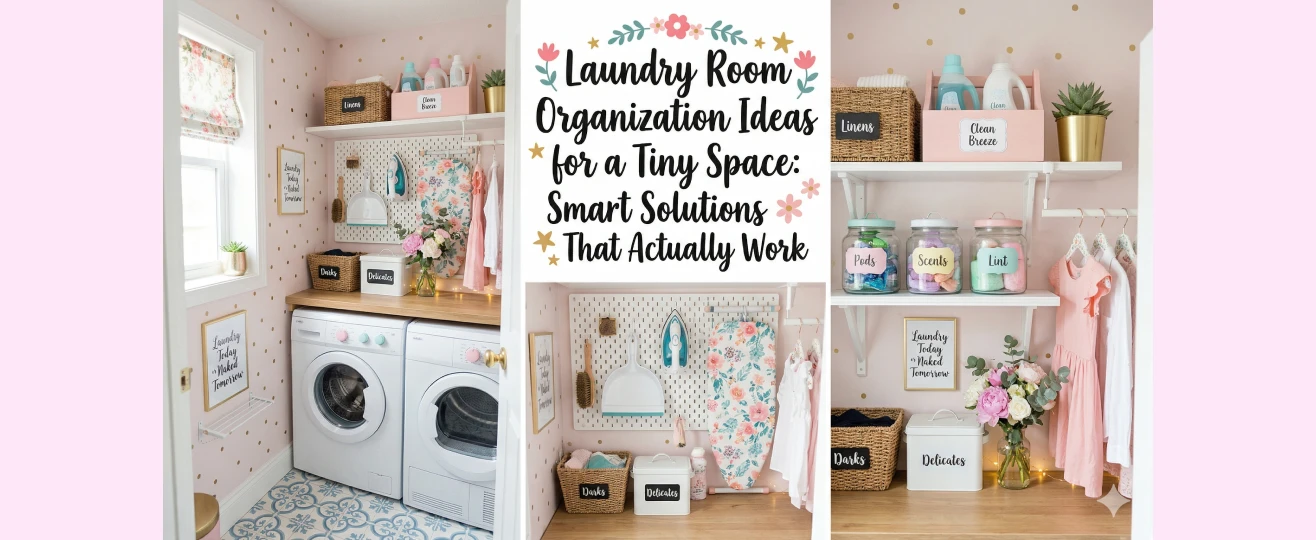 Laundry Room Organization Ideas for a Tiny Space: Smart Solutions That Actually Work