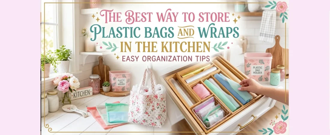 The Best Way to Store Plastic Bags and Wraps in the Kitchen – Easy Organization Tips