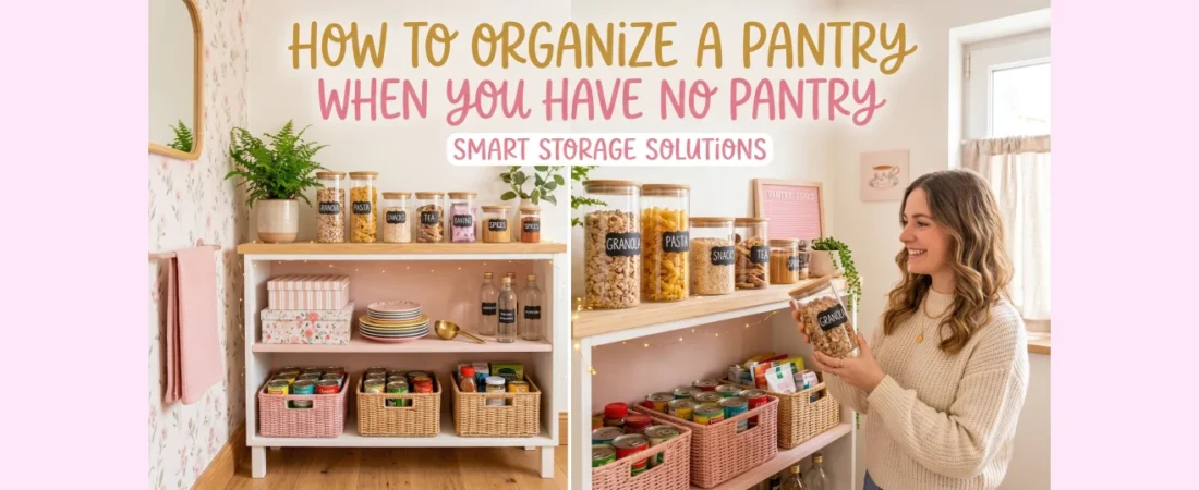 How to Organize a Pantry When You Have No Pantry – Smart Storage Solutions