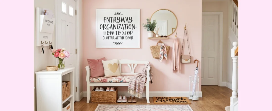 Entryway Organization: How to Stop Clutter at the Door