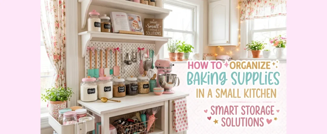 How to Organize Baking Supplies in a Small Kitchen – Smart Storage Solutions