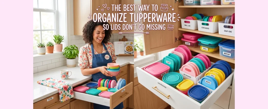 The Best Way to Organize Tupperware So Lids Don’t Go Missing