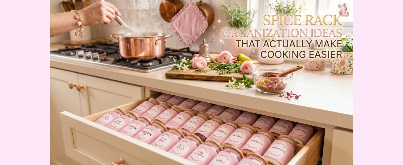 Spice Rack Organization Ideas That Actually Make Cooking Easier