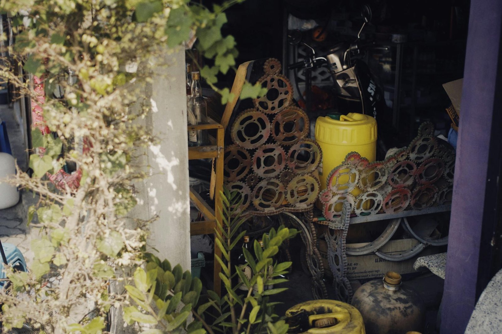 Budget-Friendly DIY Garage Storage Ideas Creative DIY garage storage solutions using repurposed containers and budget materials