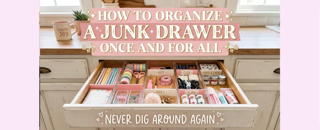 How to Organize a Junk Drawer Once and for All – Never Dig Around Again