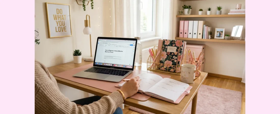 How to Organize a Home Office for Maximum Focus – Proven Tips That Work