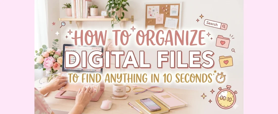 How to Organize Digital Files to Find Anything in 10 Seconds