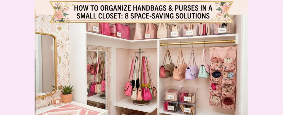 How to Organize Handbags and Purses in a Small Closet: 8 Space-Saving Solutions