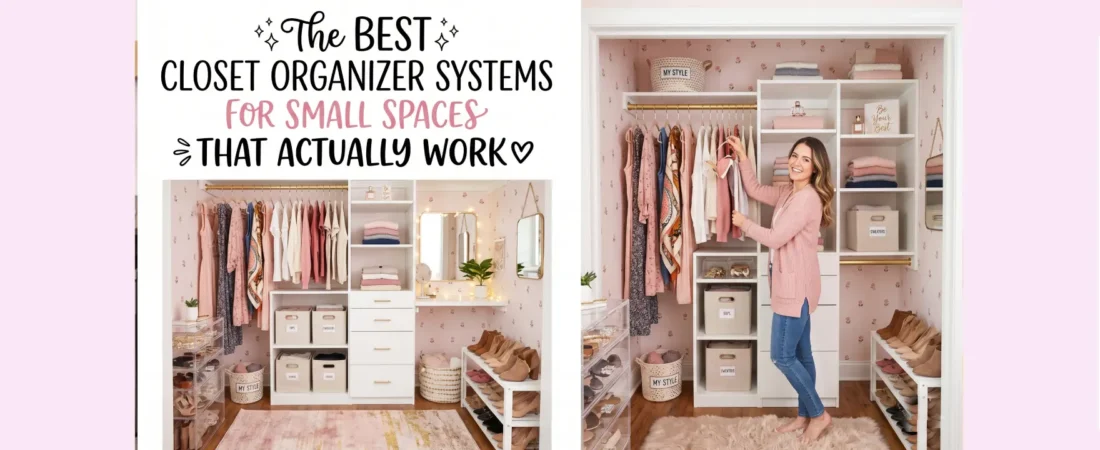 The Best Closet Organizer Systems for Small Spaces That Actually Work