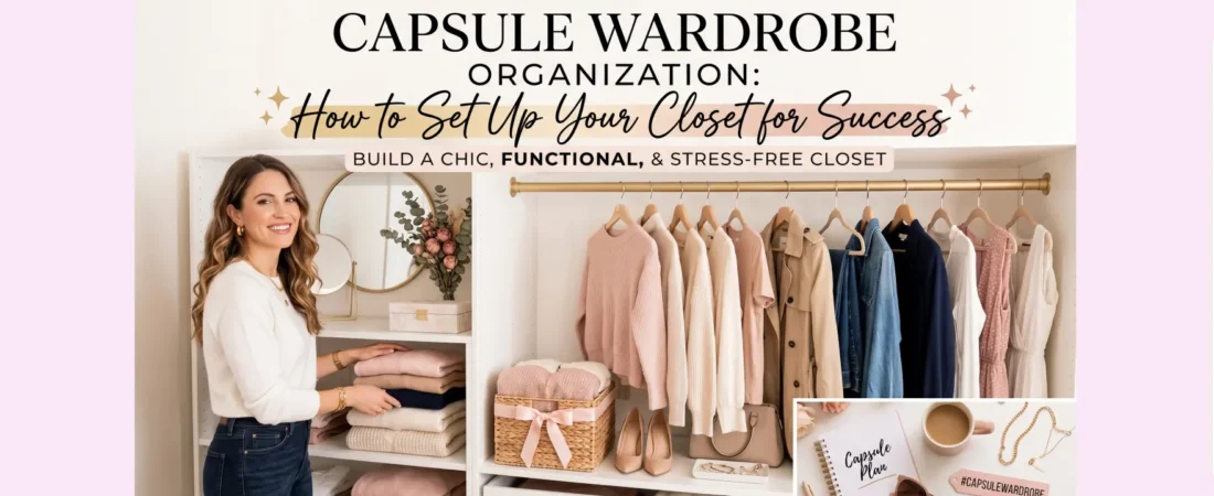 Capsule Wardrobe Organization: How to Set Up Your Closet for Success