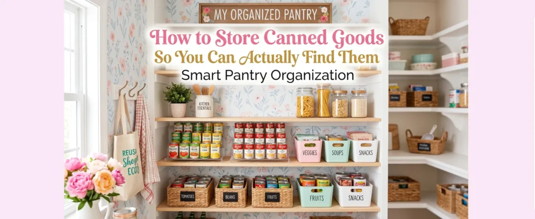 How to Store Canned Goods So You Can Actually Find Them – Smart Pantry Organization